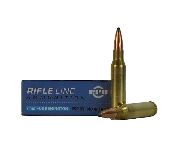 Prvi Partizan 7mm-08 Remington 140 Gr. Pointed Soft Point Boat Tail- Box of 20
