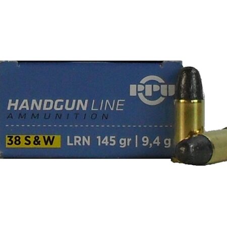 Prvi Partizan .38 S&W 145 Gr. Lead Round Nose- Box of 50