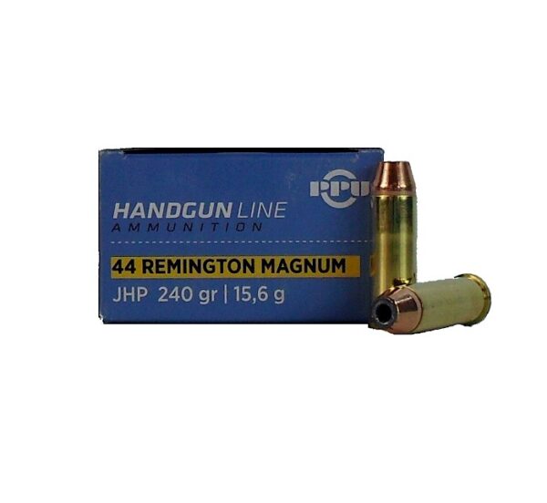 Prvi Partizan .44 Remington Magnum 240 Gr. Jacketed Hollow Point- Box of 50