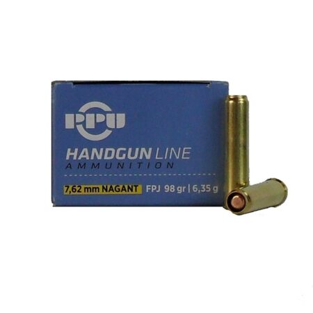 Prvi Partizan 7.62 Nagant 98 Gr. Flat Point Jacketed- Box of 50