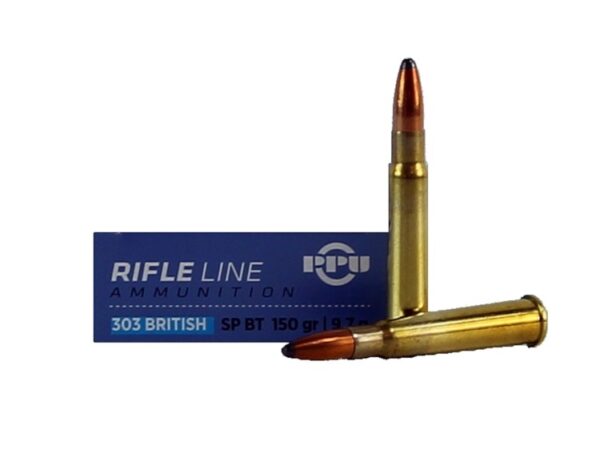 Prvi Partizan .303 British 150 Gr. Soft Point Boat Tail- Box of 20