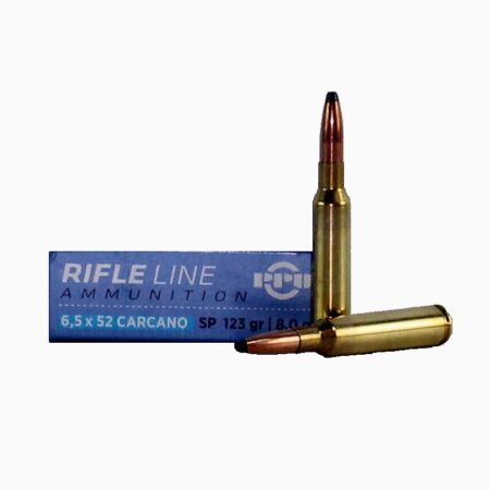 Prvi Partizan 6.5x52mm Carcano 123 Gr. Soft Point- Box of 20