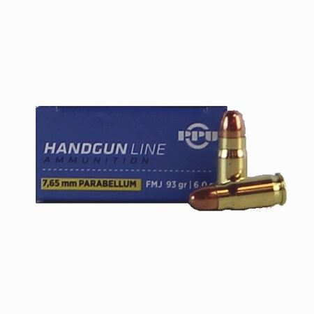 Prvi Partizan 7.65 Parabellum (.30 Luger) 93 Gr. Full Metal Jacket- Box of 50