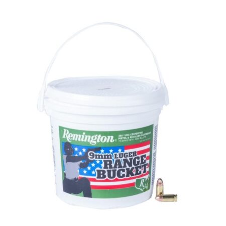 Remington UMC 9mm Luger 115 Gr. Full Metal Jacket- Range Bucket of 350