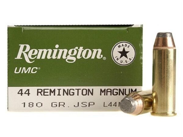 Remington UMC .44 Remington Magnum 180 Gr. Jacketed Soft Point- Box of 50