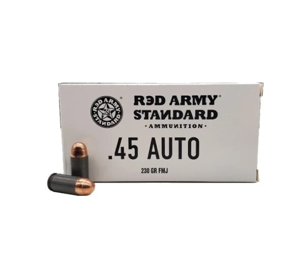 Red Army Standard .45 ACP 230 Gr. Full Metal Jacket (Bi-Metal)- Box of 50