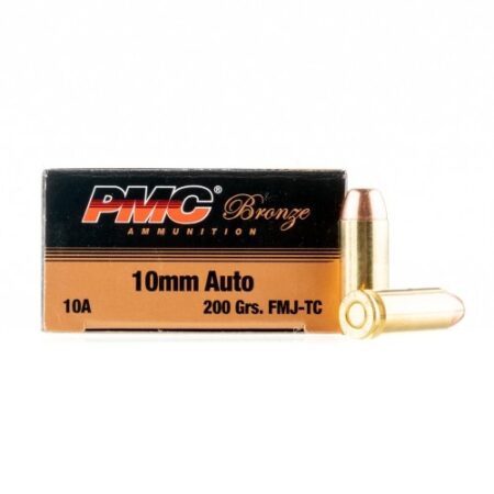 PMC Bronze 10mm Auto 200 Gr. FMJ - Box of 50