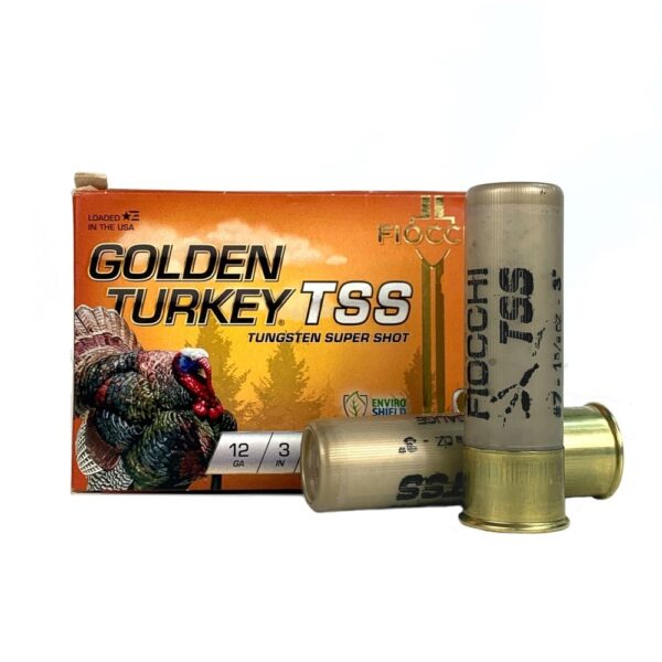 Fiocchi Golden Turkey TSS 12 Gauge 3" 1-5/8 oz  #9 Shot- Box of 5
