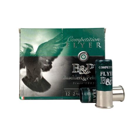 Baschieri & Pellagri Competition Flyer 12 Gauge 2-3/4" 1-1/4 oz Light #7-1/2 Shot- Box of 10