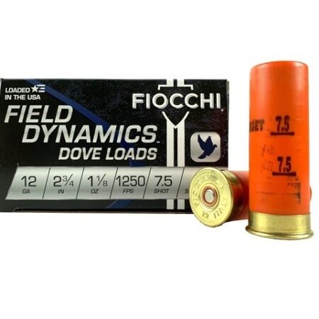 Fiocchi Field Dynamics Dove Loads 12 Gauge 2-3/4" 1-1/8 oz #7-1/2 Shot- Box of 25