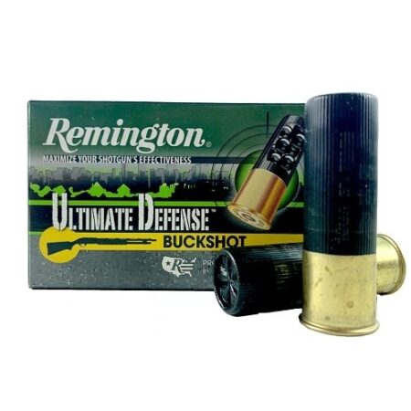 Remington Ultimate Defense 12 Gauge 3" 00 Buckshot 15 Pellets- Box of 5
