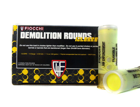 Fiocchi 12 Gauge 2-3/4" 1 1/4 oz. Polymer-Encapsulated Lead Slug- Box of 10