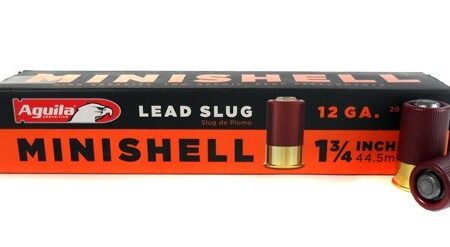Aguila Minishell 12 Gauge Rifled Slug 1-3/4" 7/8 oz- Box of 20