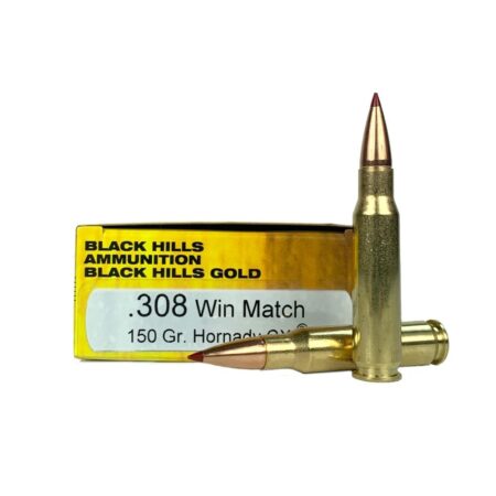 Black Hills Gold .308 Winchester 150 Gr. Hornady CX Polymer Tip-Lead Free- Box of 20