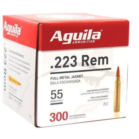 Aguila .223 Remington 55 Gr. Full Metal Jacket- Box of 300