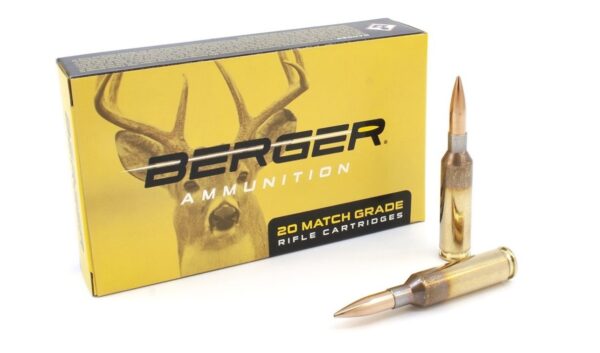 Berger Match Grade 6mm Creedmoor 95 Gr. Classic Hunter Jacketed Hollow Point- Box of 20