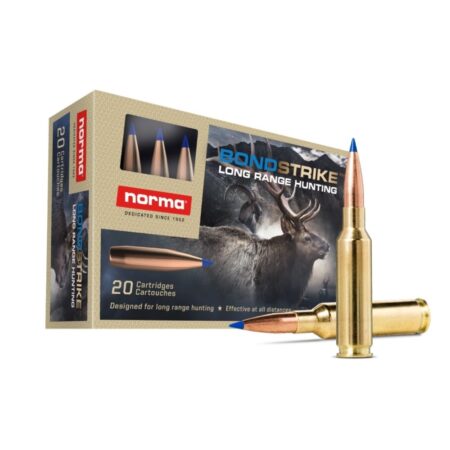 Norma BondStrike 6.5 Creedmoor 143 Gr. Polymer Tip Boat Tail- Long Range- Box of 20