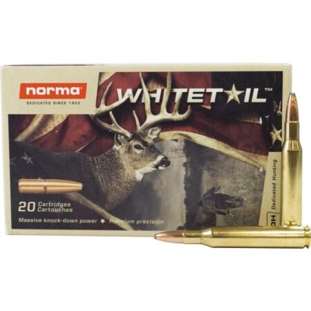 Norma Whitetail .270 Winchester 130 Gr. Jacketed Soft Point- Box of 20