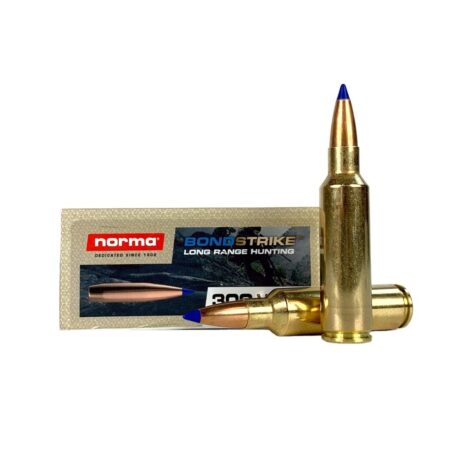 Norma BondStrike .300 Winchester Short Magnum (WSM) 180 Gr. Polymer Tip Boat Tail- Long Range- Box of 20