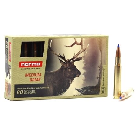Norma BondStrike 30-06 Springfield 180 Gr. Polymer Tip Boat Tail- Long Range- Box of 20