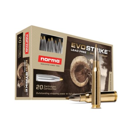 Norma EvoStrike .30-06 Springfield 139 Gr. Polymer Tip Boat Tail- Lead Free- Box of 20
