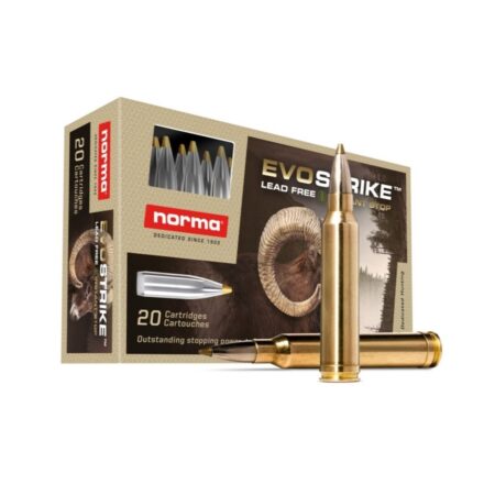 Norma EvoStrike .300 Winchester Magnum 139 Gr. Polymer Tip Boat Tail- Lead Free- Box of 20