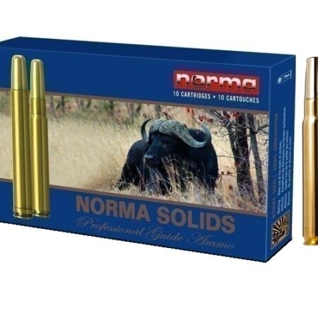 Norma Professional Guide 9.3x62mm Mauser 275 Gr. Solid- Box of 10
