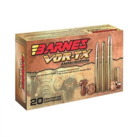 Barnes VOR-TX Safari .458 Lott 500 Gr. TSX Flat Base- Lead Free- Box of 20