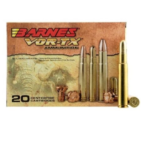 Barnes VOR-TX Safari .416 Rigby 400 Gr. Banded Solid Round Nose- Lead Free- Box of 20