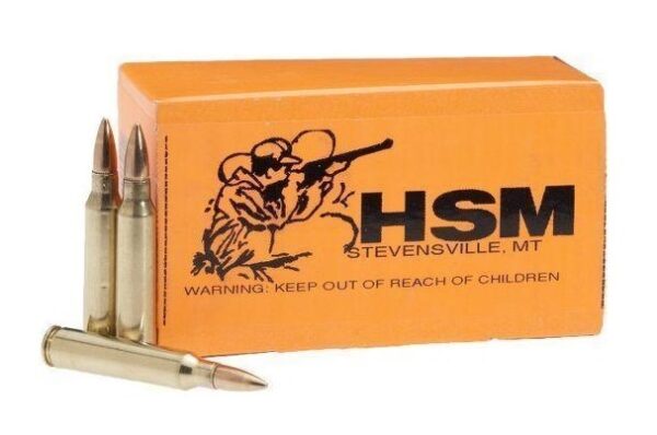 HSM Factory Blemish .223 Remington 52 Gr. Hollow Point Boat Tail Match Remanufactured- Box of 50