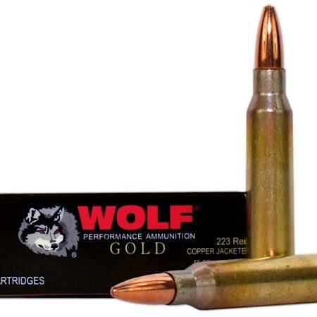 Wolf Gold .223 Remington 55 Gr. Full Metal Jacket- Box of 20