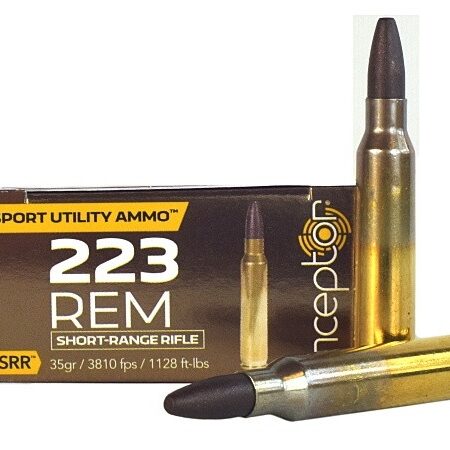 Inceptor Sport Utility .223 Remington 35 Gr. SRR Frangible- Lead-Free- Box of 20