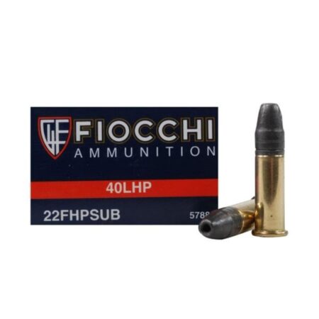 Fiocchi Shooting Dynamics .22 Long Rifle 40 Gr. Subsonic Hollow Point- Box of 50
