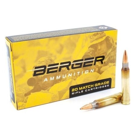 Berger Match Grade .223 Remington 77 Gr. OTM Tactical- Box of 20