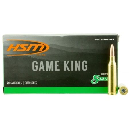 HSM Factory Blemish .243 Winchester 100 Gr. Sierra GameKing Soft Point Boat Tail- Box of 20