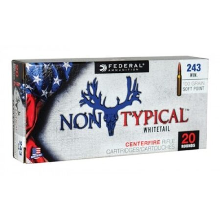 Federal Non-Typical .243 Winchester 100 Gr. Soft Point- Box of 20