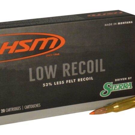 HSM Factory Blemish Low Recoil .270 Winchester 130 Gr. Sierra Tipped Spitzer Boat Tail- Box of 20