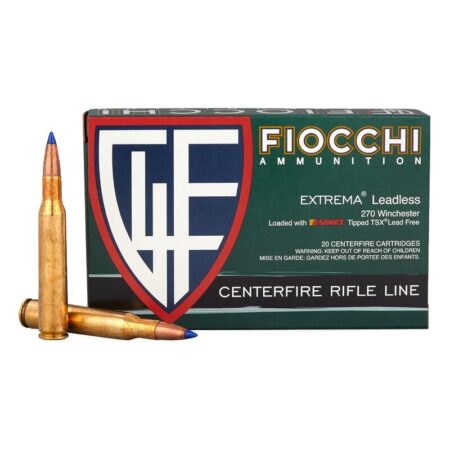 Fiocchi Extrema .270 Winchester 130 Gr. Barnes Tipped TSX- Lead-Free- Box of 20