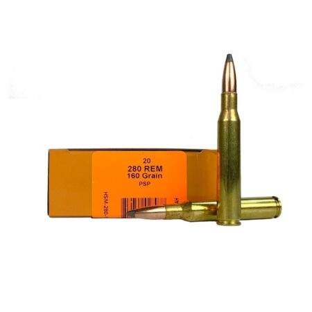 HSM .280 Remington 160 Gr. Pointed Soft Point- Box of 20