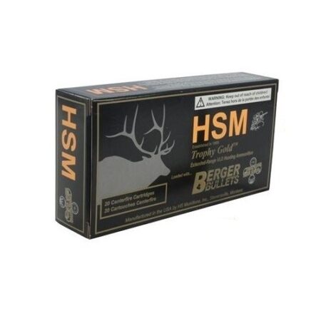 HSM .280 Remington 140 Gr. Berger Hunting VLD Hollow Point Boat Tail- Box of 20