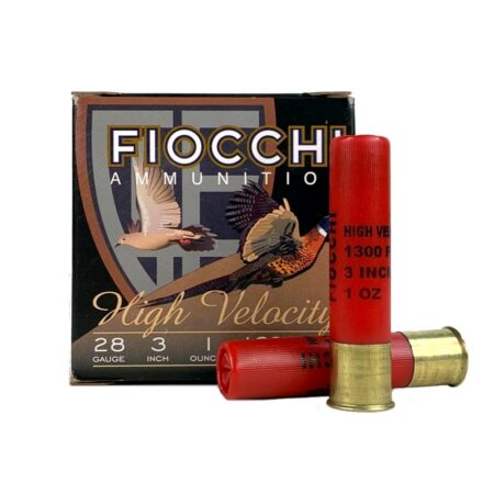 Fiocchi High Velocity 28 Gauge 3" 1 oz #8 Shot- Box of 25