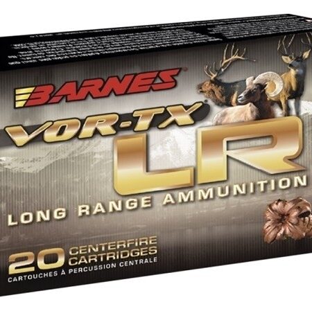 Barnes VOR-TX Long Range .338 Remington Ultra Magnum 250 Gr. Barnes LRX Boat Tail- Lead-Free- Box of 20