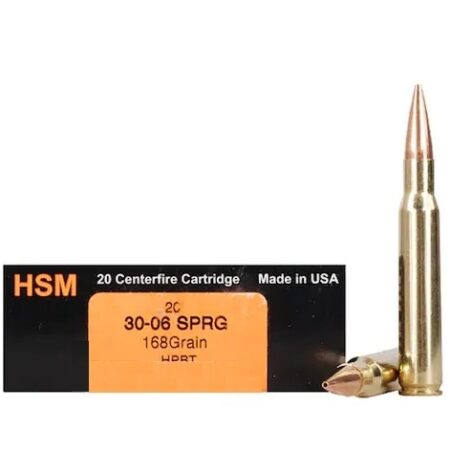 HSM 30-06 Springfeild 168 Gr Sierra MatchKing HPBT Match- Box of 20