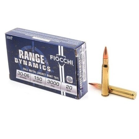Fiocchi Range Dynamics .30-06 Springfield 150 Gr. Full Metal Jacket- Box of 20
