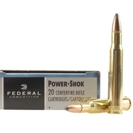 Federal Power-Shok 30-06 Springfield 125 Gr. Jacketed Soft Point- Box of 20