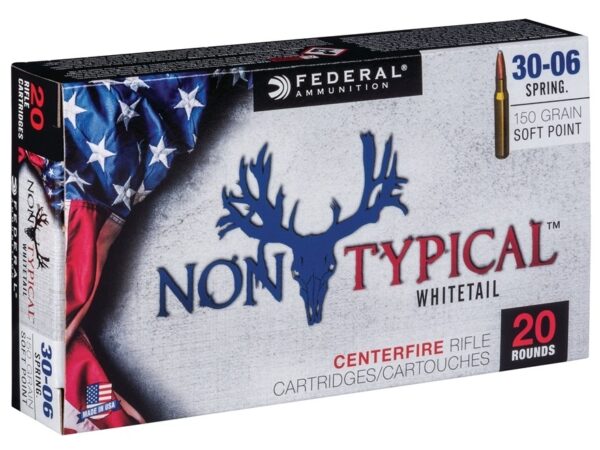 Federal Non-Typical .30-06 Springfield 150 Gr. Soft Point- Box of 20