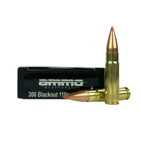 Ammo Incorporated .300 AAC Blackout 110 Gr. V-Max Polymer Tip- Box of 20