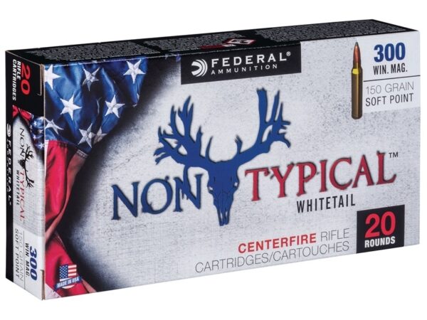 Federal Non-Typical .300 Winchester Magnum 150 Gr. Soft Point- Box of 20