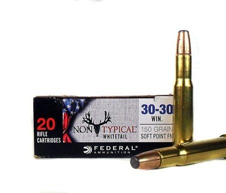 Federal Non-Typical 30-30 Winchester 150 Gr. Soft Point Round Nose- Box of 20