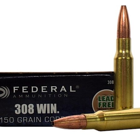 Federal Power-Shok .308 Winchester 150 Gr. Copper Hollow Point- Lead-Free- Box of 20